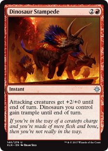 (image for) Dinosaur Stampede (Foil)
