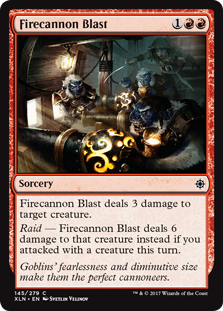(image for) Firecannon Blast (Foil)