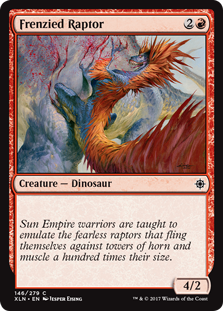(image for) Frenzied Raptor (Foil)