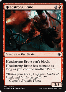 (image for) Headstrong Brute (Foil)