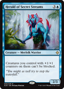 (image for) Herald of Secret Streams (Foil)
