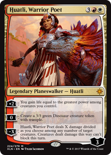 (image for) Huatli, Warrior Poet (Foil)