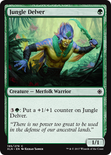 (image for) Jungle Delver (Foil)