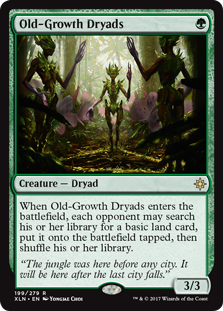 (image for) Old-Growth Dryads (Foil)