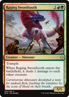 (image for) Raging Swordtooth (Foil)