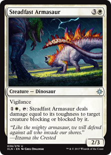 (image for) Steadfast Armasaur (Foil)