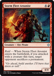 (image for) Storm Fleet Arsonist (Foil)