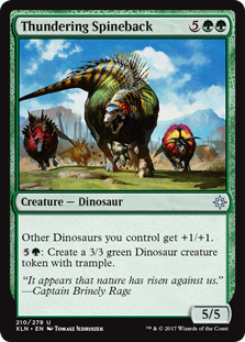 (image for) Thundering Spineback (Foil)