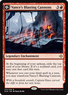 (image for) Vance's Blasting Cannons // Spitfire Bastion (Foil)