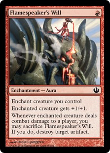 (image for) Flamespeaker's Will (Foil)