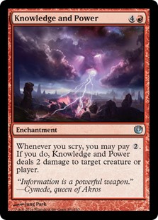 (image for) Knowledge and Power (Foil)