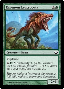 (image for) Ravenous Leucrocota (Foil)