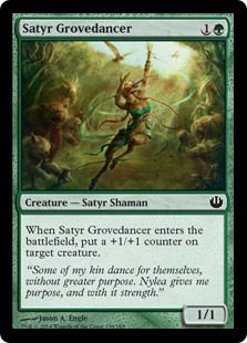(image for) Satyr Grovedancer (Foil)