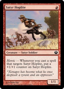 (image for) Satyr Hoplite (Foil)
