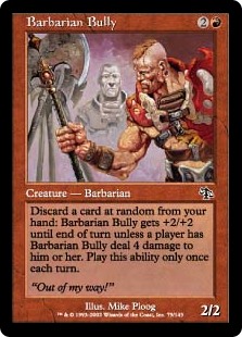 (image for) Barbarian Bully (Foil)