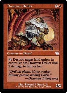 (image for) Dwarven Driller (Foil)