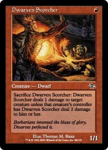 (image for) Dwarven Scorcher (Foil)