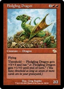 (image for) Fledgling Dragon (Foil)
