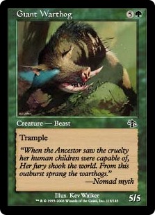 (image for) Giant Warthog (Foil)