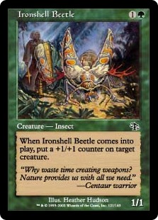 (image for) Ironshell Beetle (Foil)
