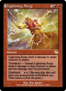 (image for) Lightning Surge (Foil)