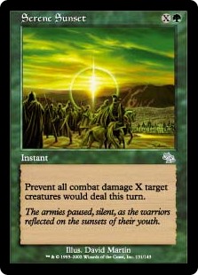 (image for) Serene Sunset (Foil)
