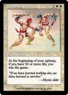 (image for) Test of Endurance (Foil)