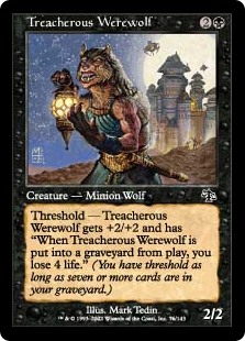 (image for) Treacherous Werewolf (Foil)