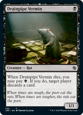 (image for) Drainpipe Vermin