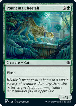 (image for) Pouncing Cheetah