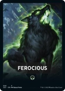 (image for) Ferocious Theme Card