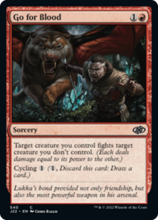 (image for) Go for Blood