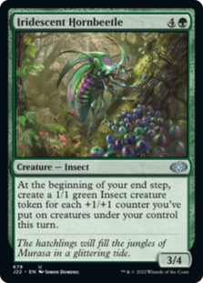 (image for) Iridescent Hornbeetle
