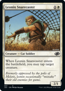 (image for) Leonin Snarecaster