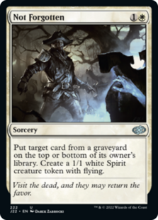 (image for) Not Forgotten