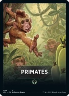 (image for) Primates Theme Card