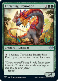 (image for) Thrashing Brontodon