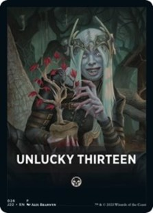 (image for) Unlucky Thirteen Theme Card