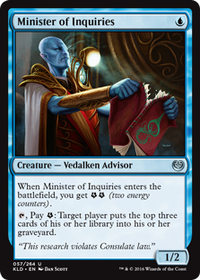 (image for) Minister of Inquiries (Foil)