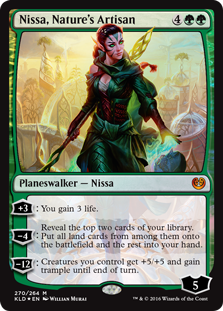 (image for) Nissa, Nature's Artisan (Foil)