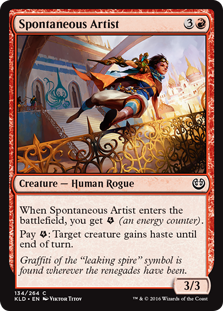 (image for) Spontaneous Artist (Foil)