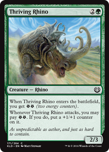 (image for) Thriving Rhino (Foil)