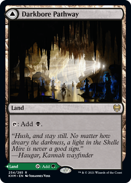 (image for) Darkbore Pathway // Slitherbore Pathway (Foil)