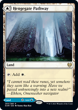 (image for) Hengegate Pathway // Mistgate Pathway (Foil)
