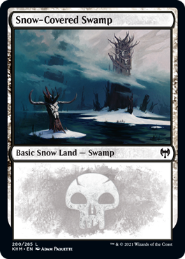 (image for) Snow-Covered Swamp 280 (Foil)