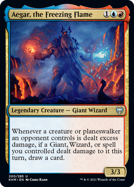 (image for) Aegar, the Freezing Flame (Foil)