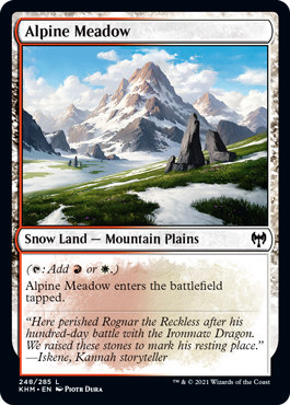 (image for) Alpine Meadow (Foil)