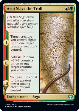 (image for) Arni Slays the Troll (Foil)