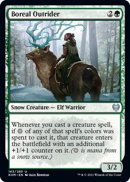 (image for) Boreal Outrider (Foil)