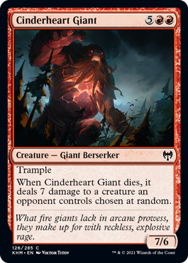 (image for) Cinderheart Giant (Foil)